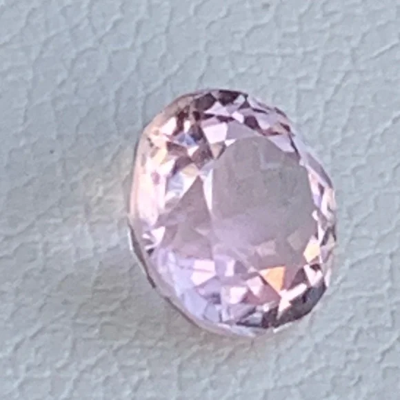 1.10 Ct Pink Tourmaline Round Faceted Gemstone - Picture 8 of 17